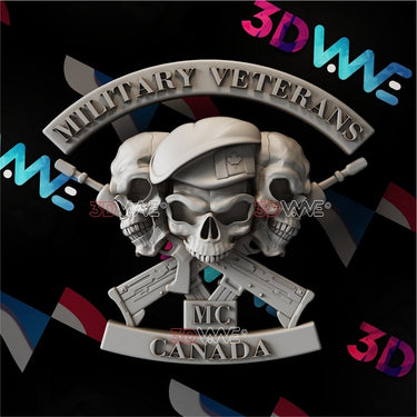 CANADIAN VETERANS 3d stl 3DWave.us